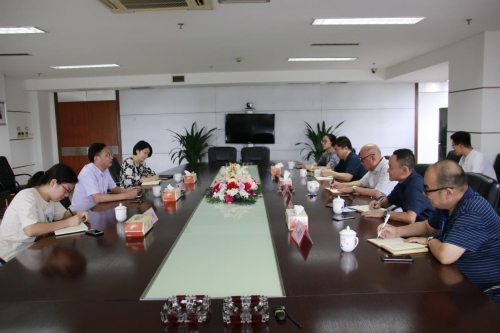 【领导关怀】市建委主任孔春浩莅临cq9电子入口集团开展高层次管理人才对接走访
