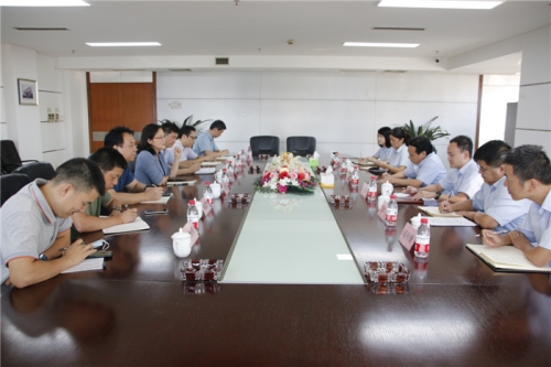 【领导关怀】同商共谋  将产改工作进行到底——浙江省总工会、省建设建材工会、市总工会、市建设工会领导一行走访cq9电子入口调研指导