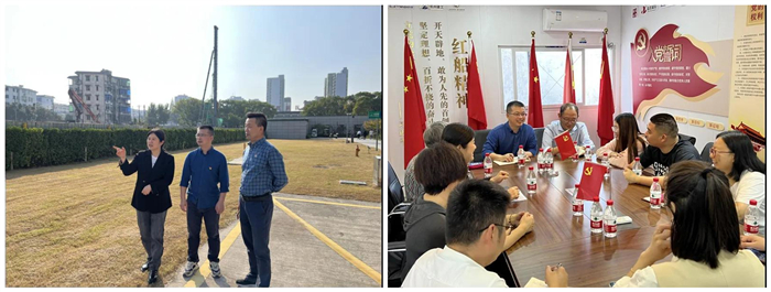 项目部与社区开展党建联建，共同探讨一期、二期的改进提升.jpg